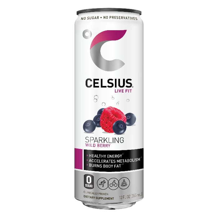 Celsius Wild Berry.