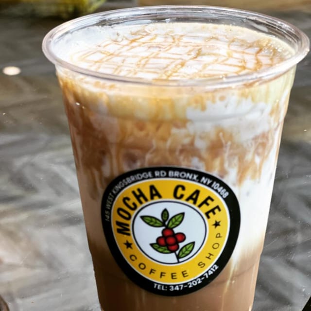 Iced Caramel Macchiato.