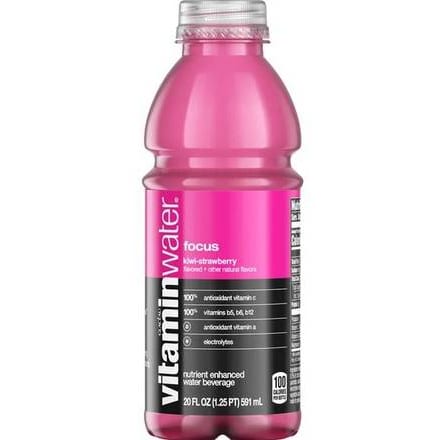 Vitaminwater Focus.