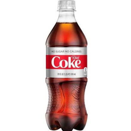 Diet Coca-Cola Bottle.