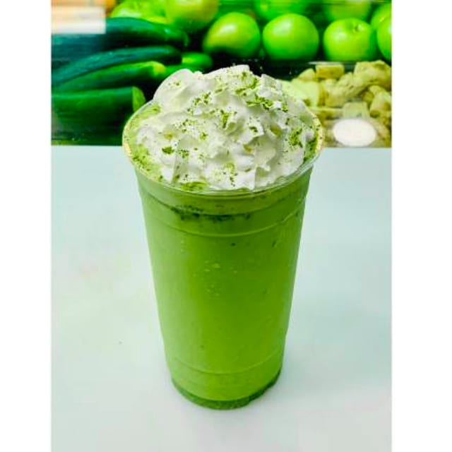 Iced Matcha Latte.