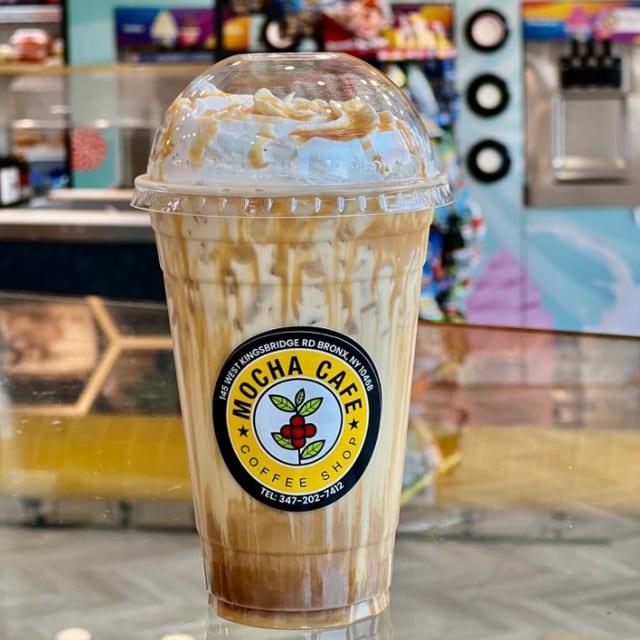 Iced Caramel Latte.
