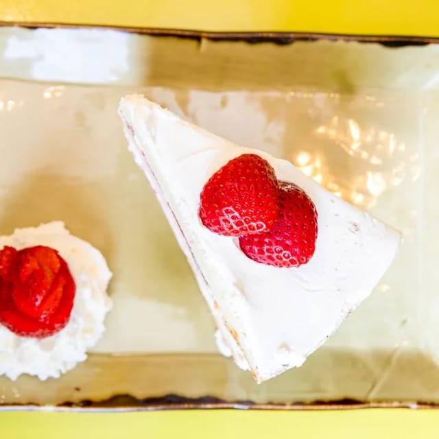 Strawberry Shortcake Slice.