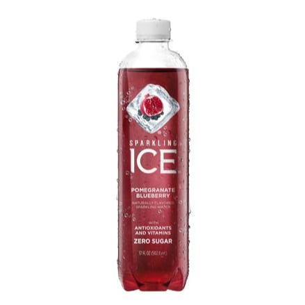Sparkling Ice Pomegranate-Blueberry.