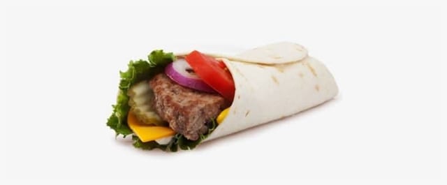 Lamb Gyro On Wrap.
