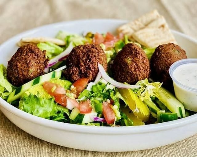 Falafel Platter.