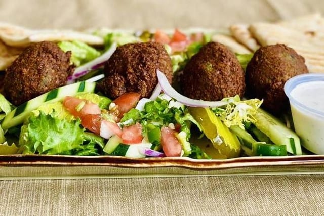 Falafel Platter.