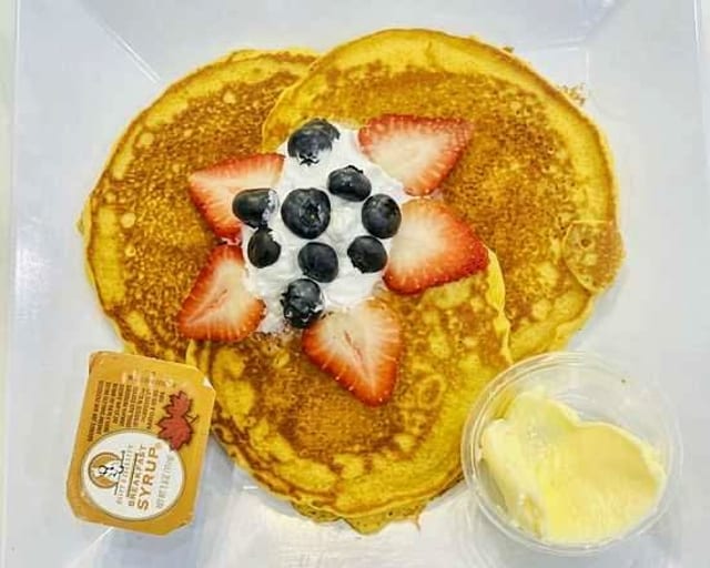 3 Pancakes.