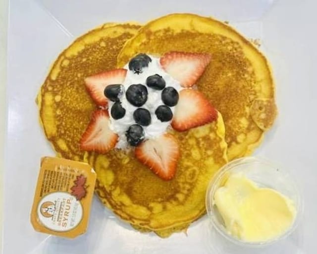 3 Pancakes.